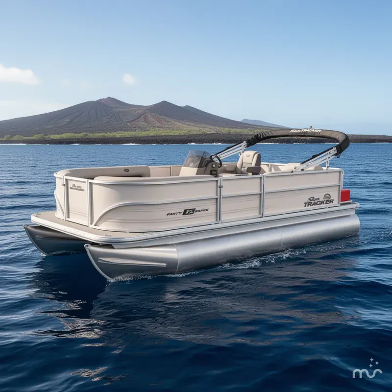 The Image of Sun Tracker Party Barge 16 DLX 2026 - 0