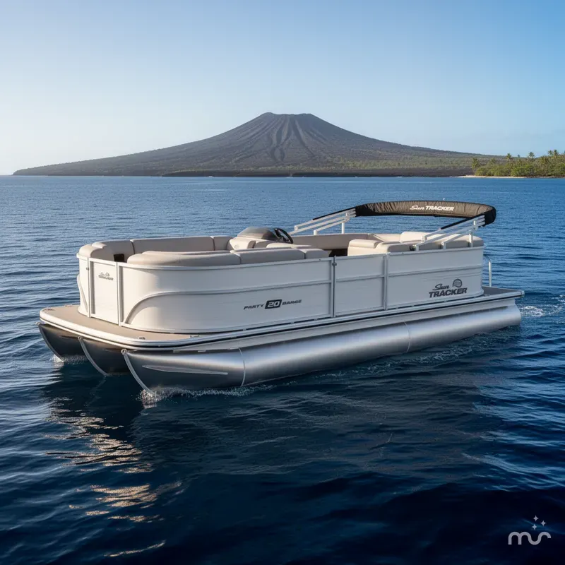 The Image of Sun Tracker Party Barge 20 DLX 2026 - 0