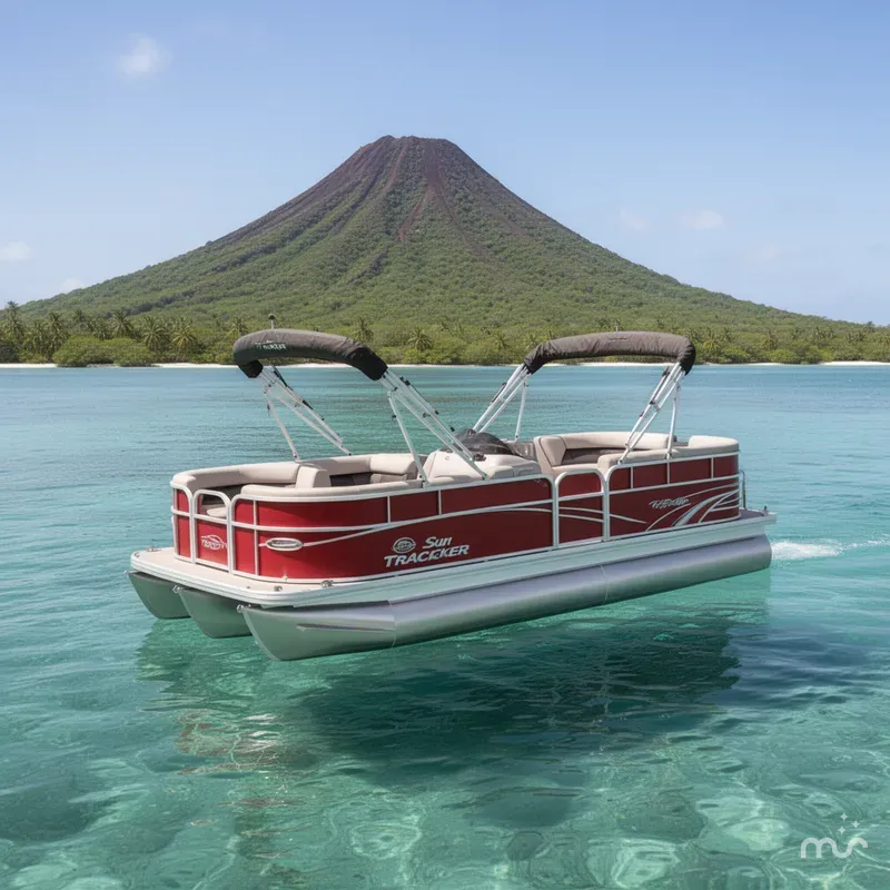 The Image of Sun Tracker Party Barge 18 DLX 2026 - 0