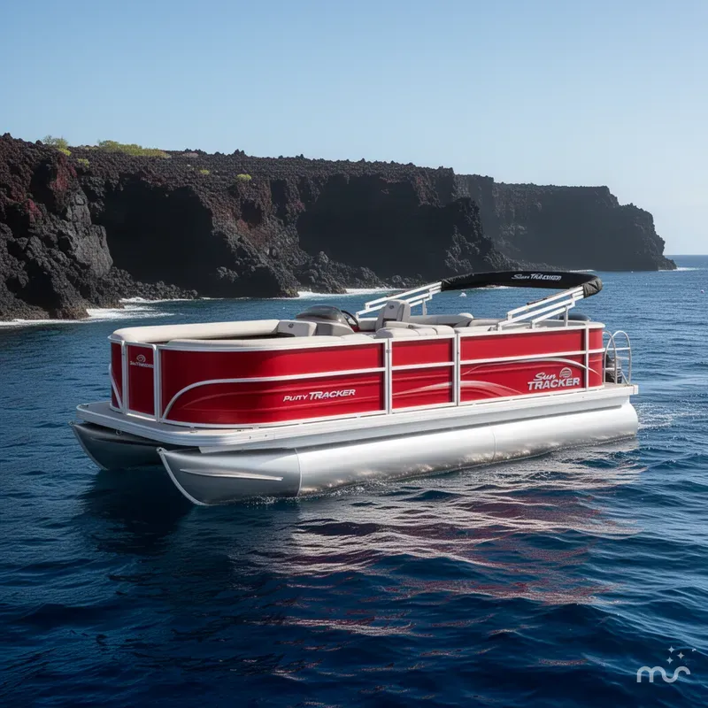 The Image of Sun Tracker Party Barge 18 DLX 2026 - 0