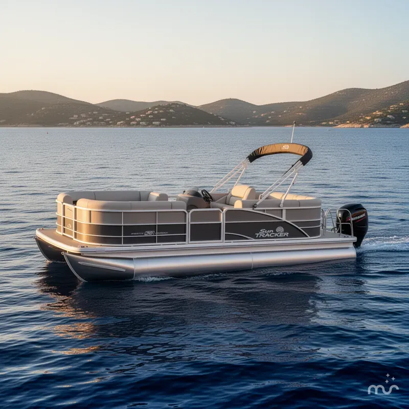 The Image of Sun Tracker Party Barge 20 DLX 2026 - 0