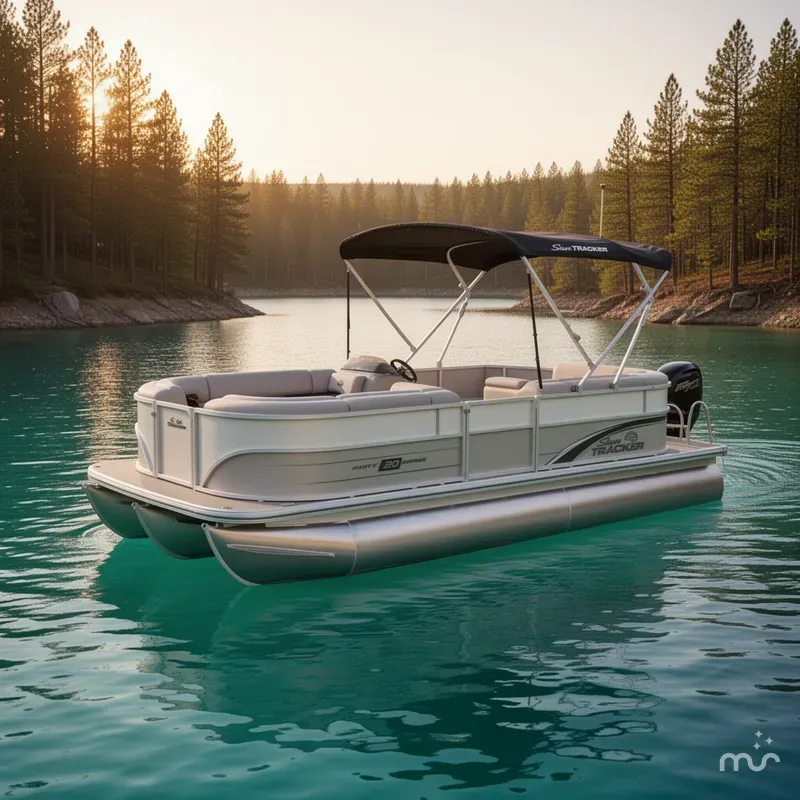 The Image of Sun Tracker Party Barge 20 DLX 2026 - 0