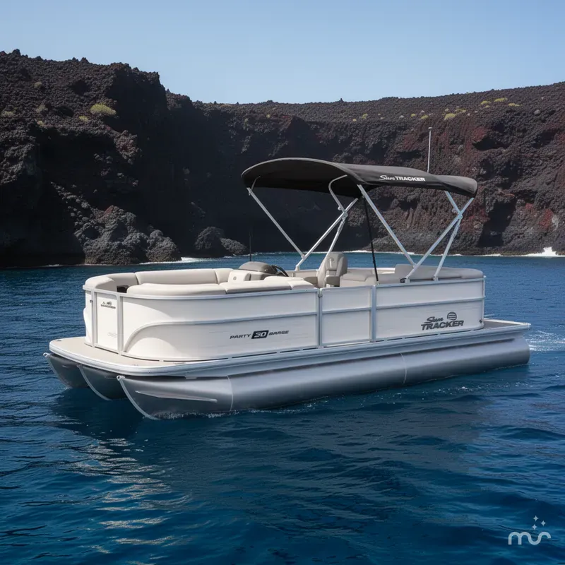 The Image of Sun Tracker Party Barge 20 DLX 2026 - 0