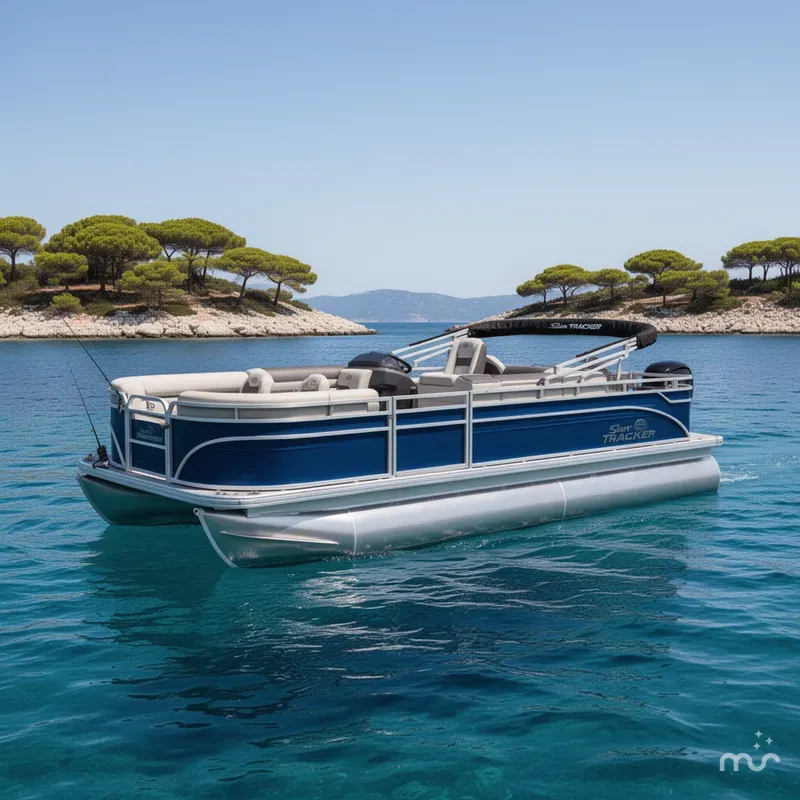 The Image of Sun Tracker Fishin' Barge 20 DLX 2026 - 0