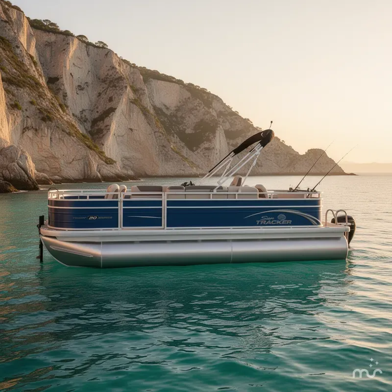 Slide: The Image of Sun Tracker Fishin' Barge 20 DLX 2026 - 2