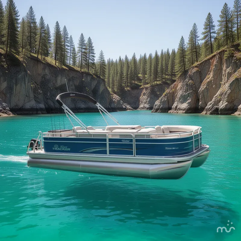 The Image of Sun Tracker Fishin' Barge 20 DLX 2026 - 0