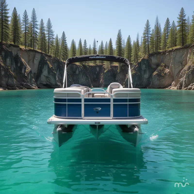 Slide: The Image of Sun Tracker Fishin' Barge 20 DLX 2026 - 1