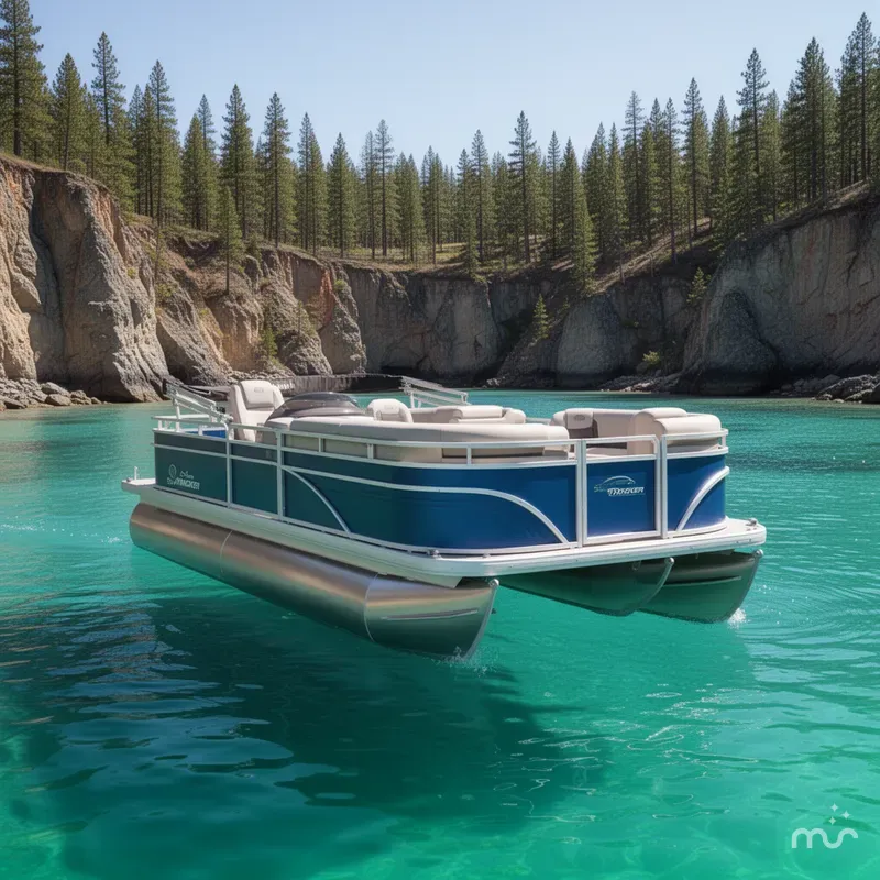 Slide: The Image of Sun Tracker Fishin' Barge 20 DLX 2026 - 3