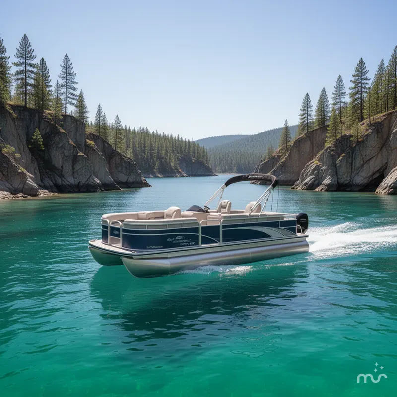 Slide: The Image of Sun Tracker Fishin' Barge 20 DLX 2026 - 4