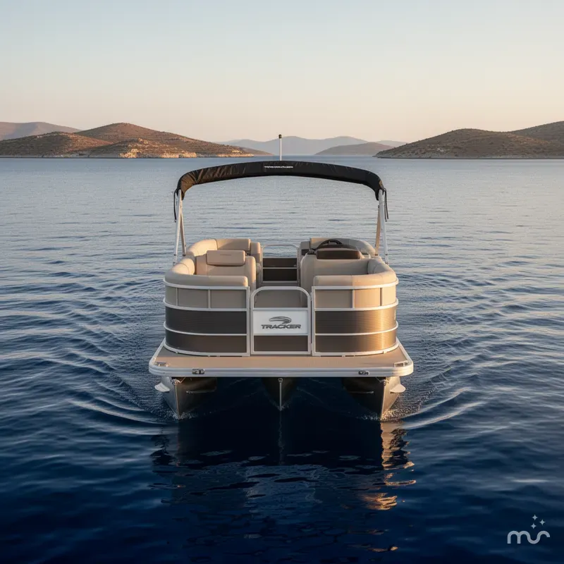 Slide: The Image of Sun Tracker Party Barge 20 DLX 2026 - 3