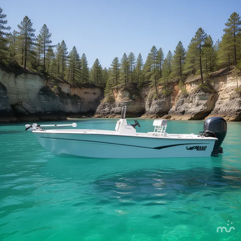 Slide: The Image of Mako Pro Skiff 19 CC 2026 - 2