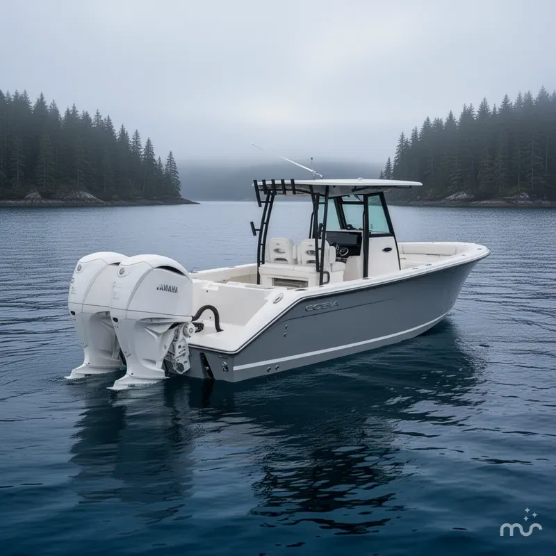 Slide: The Image of Cobia 320 Center Console 2026 - 3