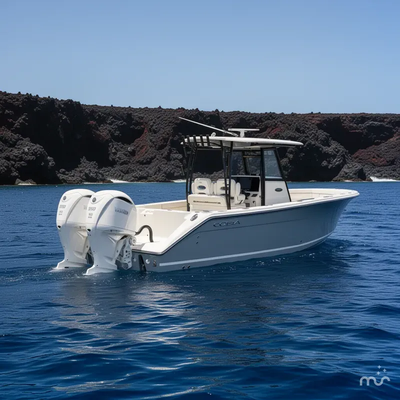Slide: The Image of Cobia 320 Center Console 2026 - 3