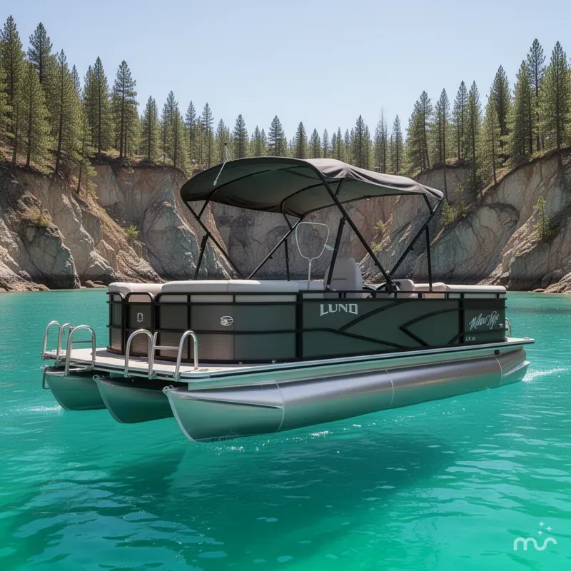 The Image of Lund LX220 Pontoon 2018 - 0