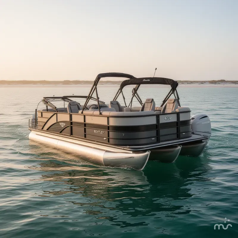 Slide: The Image of Bentley Pontoons Legacy 243 DL Navigator 2026 - 0