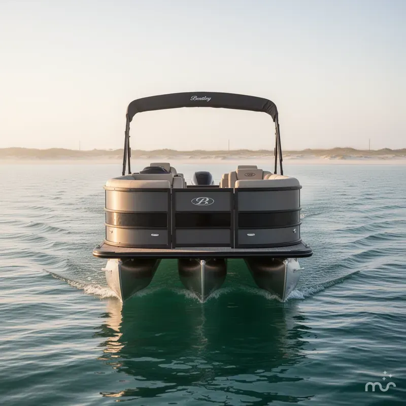 Slide: The Image of Bentley Pontoons Legacy 243 DL Navigator 2026 - 2