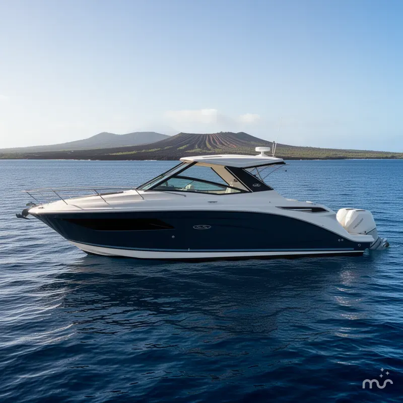 Slide: The Image of Sea Ray Sundancer 320 Outboard 2022 - 2