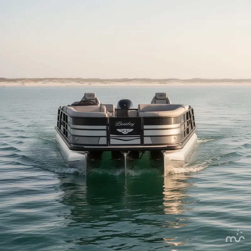 Slide: The Image of Bentley Pontoons Legacy 243 Swingback 2026 - 1