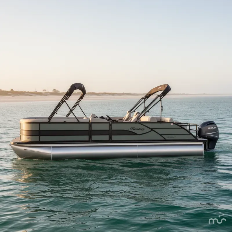 Slide: The Image of Bentley Pontoons Legacy 243 Swingback 2026 - 0