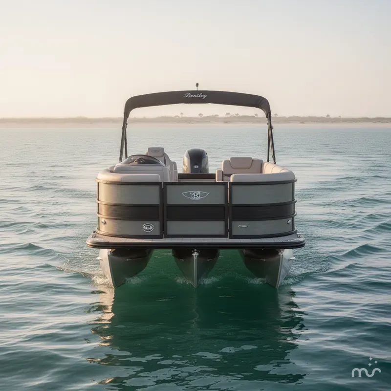 Slide: The Image of Bentley Pontoons Legacy 243 Swingback 2026 - 1