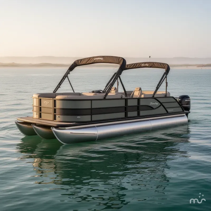 Slide: The Image of Bentley Pontoons Legacy 243 Swingback 2026 - 2