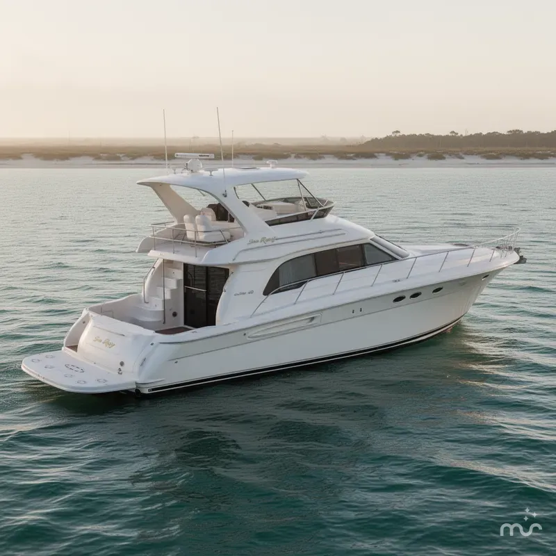 Slide: The Image of Sea Ray 480 Sedan Bridge 2004 - 0