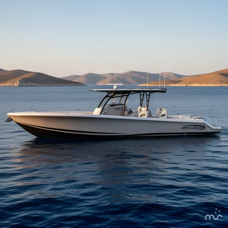 Slide: The Image of Nor-Tech 390 Sport Center Console 2022 - 2