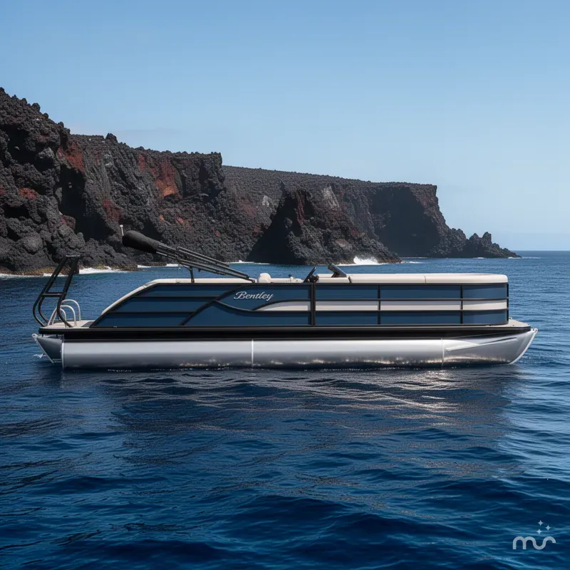 Slide: The Image of Bentley Pontoons Legacy 223 QSB Triple Tube Pkg 2026 - 2