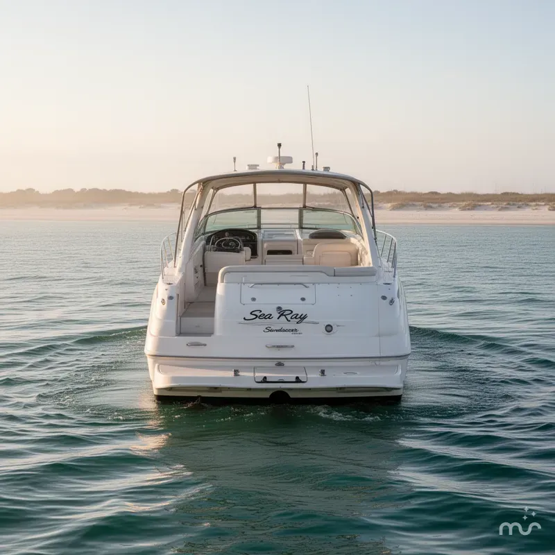 Slide: The Image of Sea Ray 340 Sundancer 2002 - 3