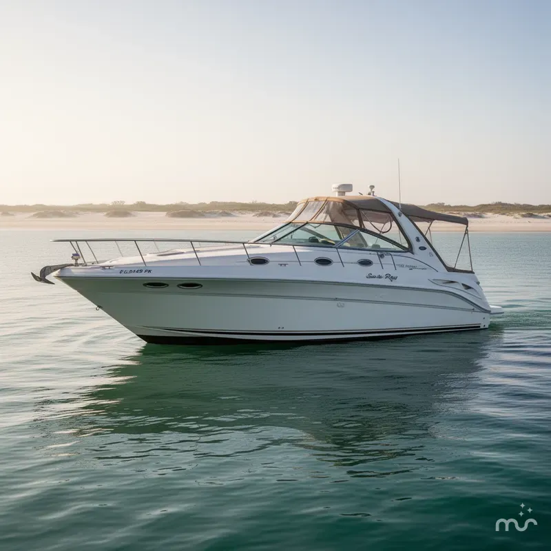 Slide: The Image of Sea Ray 340 Sundancer 2002 - 4