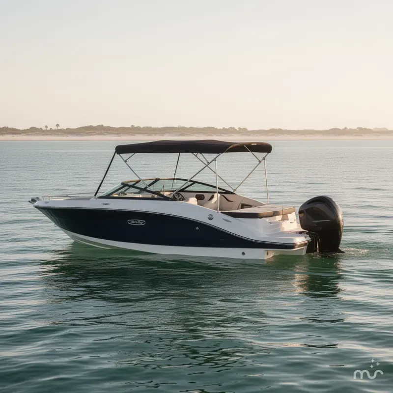 Slide: The Image of Sea Ray SPX 190 Outboard 2025 - 2