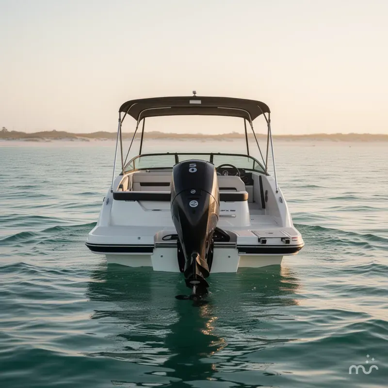 Slide: The Image of Sea Ray SPX 190 Outboard 2025 - 3