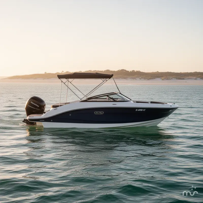 Slide: The Image of Sea Ray SPX 190 Outboard 2025 - 4