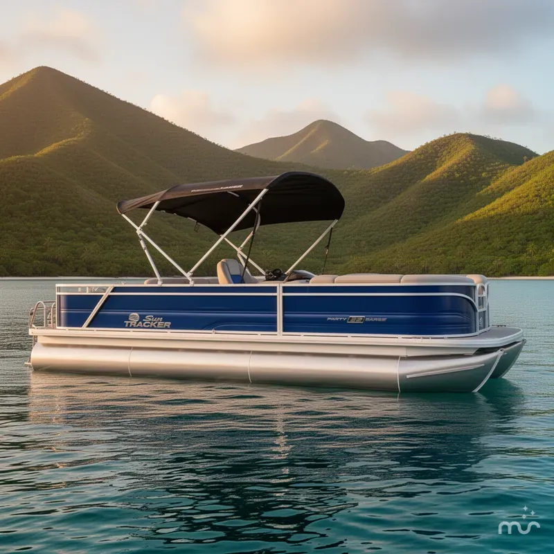 Slide: The Image of Sun Tracker Party Barge 22 RF XP3 2026 - 2