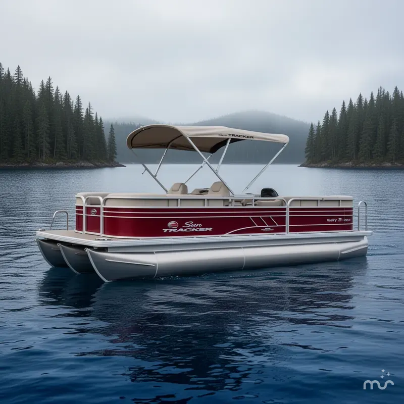 The Image of Sun Tracker Party Barge 22 DLX 2023 - 0