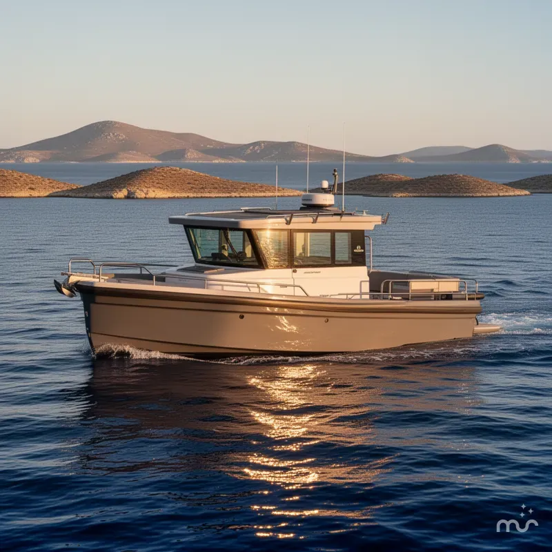 Slide: The Image of Axopar 28 Cabin 2022 - 2