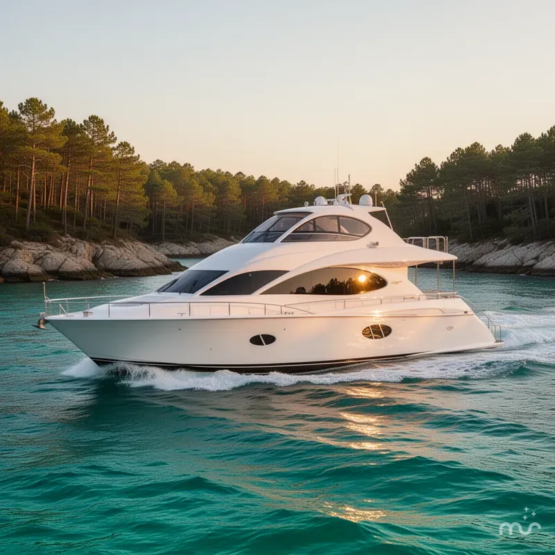 Slide: The Image of Lazzara Yachts 68 2007 - 4