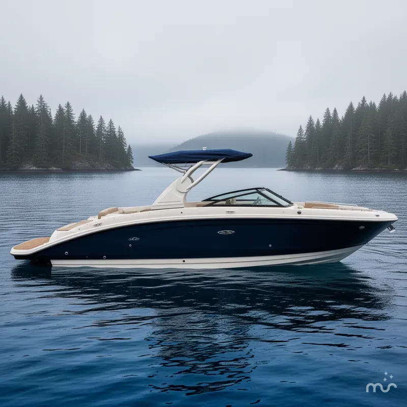 Slide: The Image of Sea Ray SDX 270 Outboard 2019 - 2