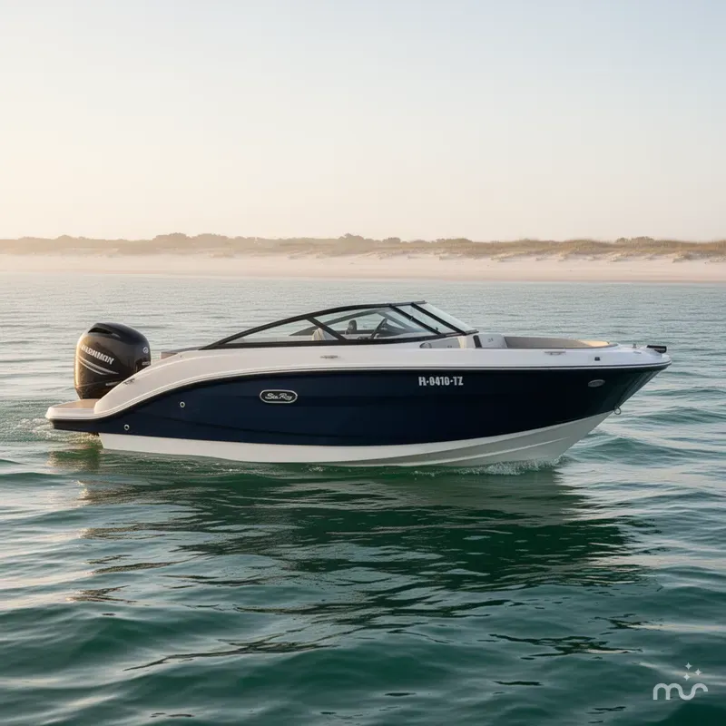 Slide: The Image of Sea Ray SPX 190 Outboard 2025 - 0