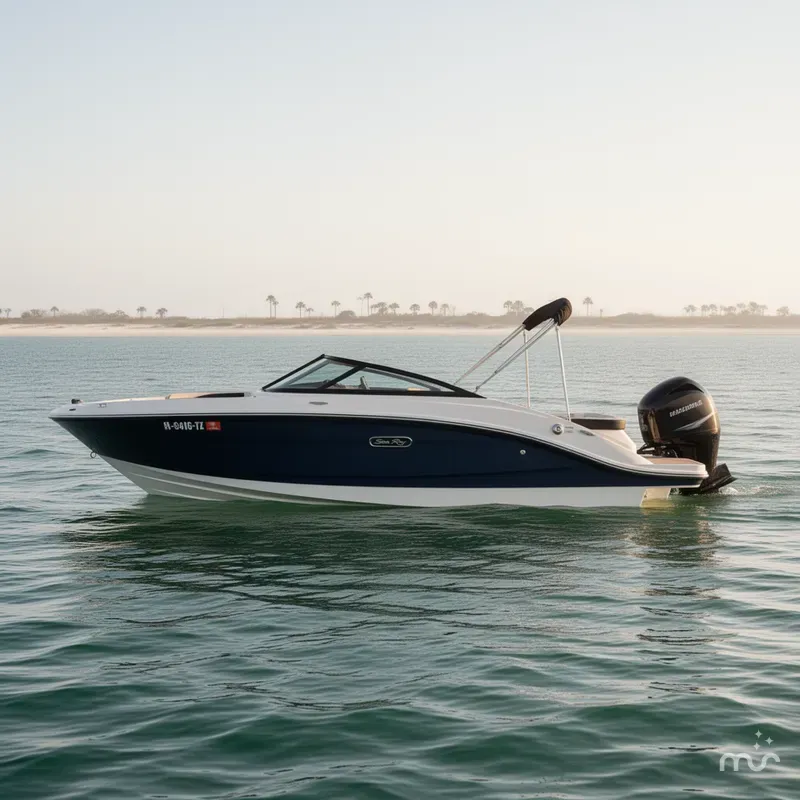 Slide: The Image of Sea Ray SPX 190 Outboard 2025 - 2