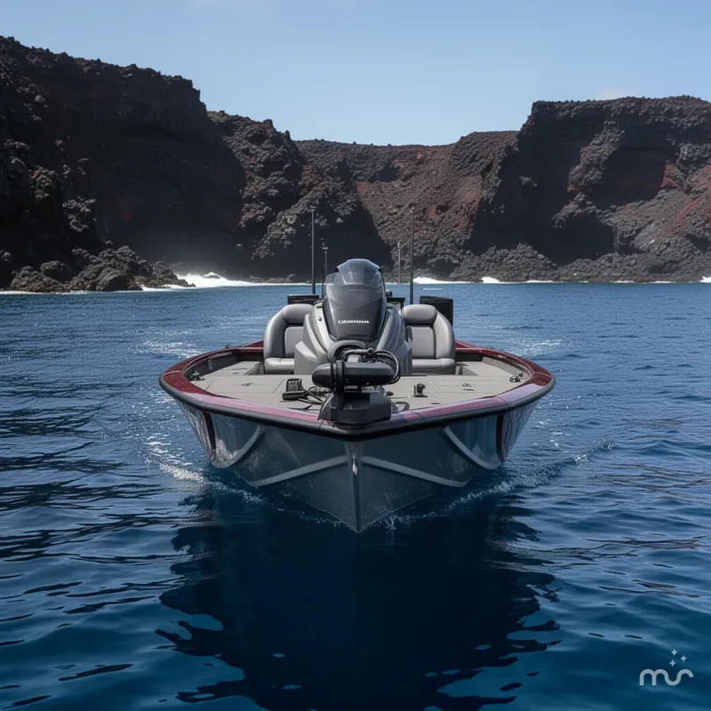 Slide: The Image of Tracker Pro Team 150hp~ garmin live 2025 - 1