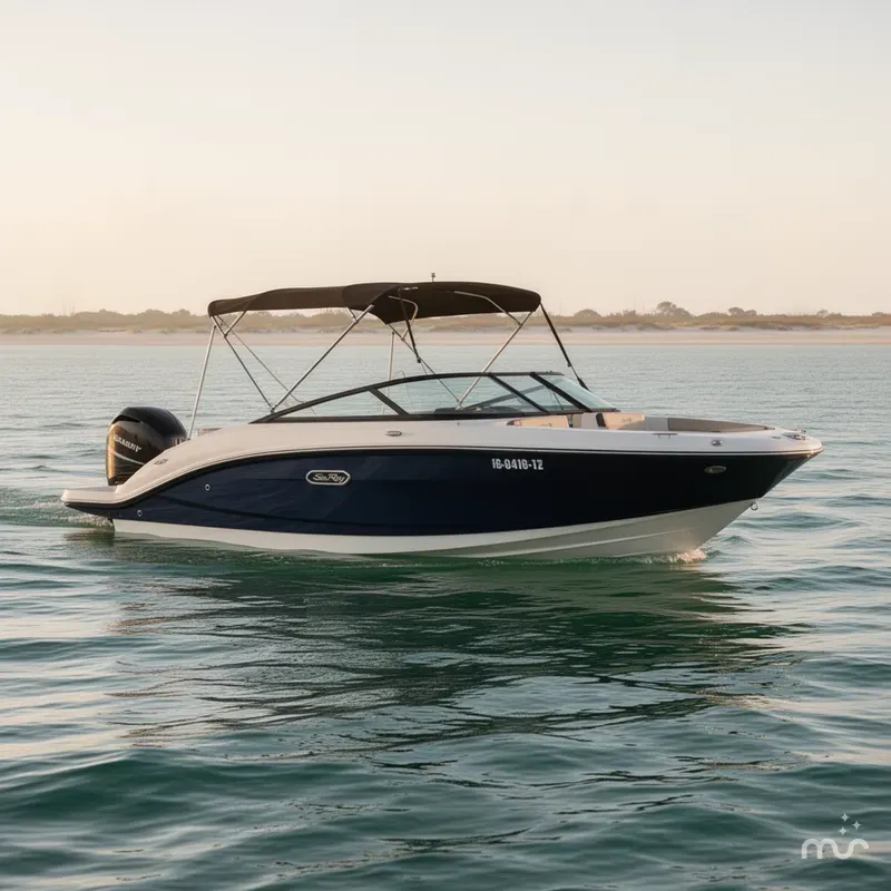 Slide: The Image of Sea Ray SPX 190 Outboard 2025 - 0