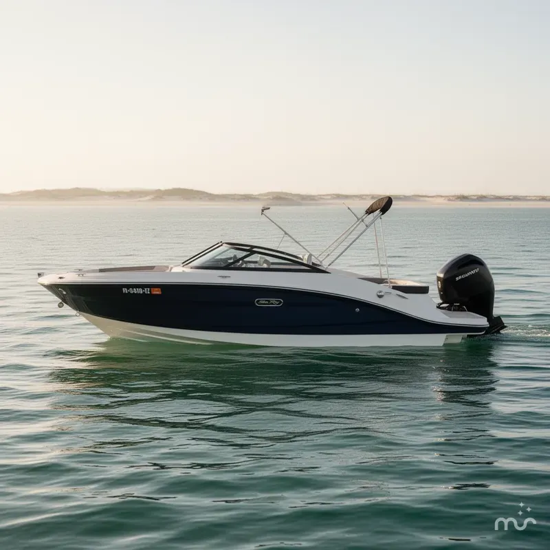 Slide: The Image of Sea Ray SPX 190 Outboard 2025 - 2