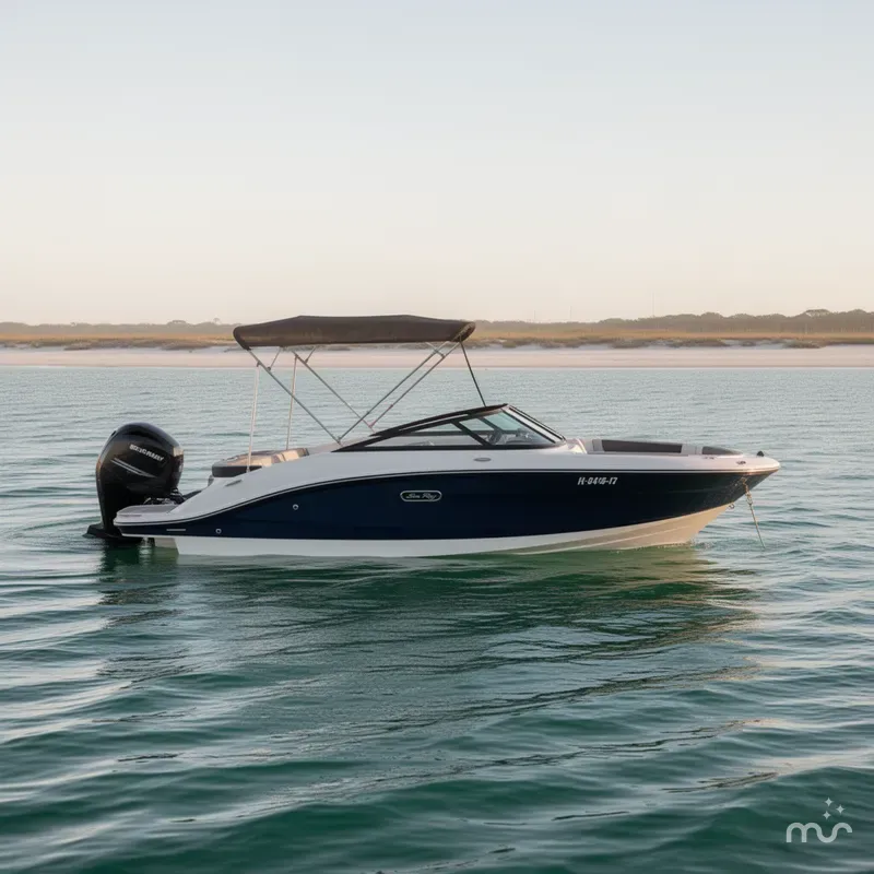 Slide: The Image of Sea Ray SPX 190 Outboard 2025 - 4