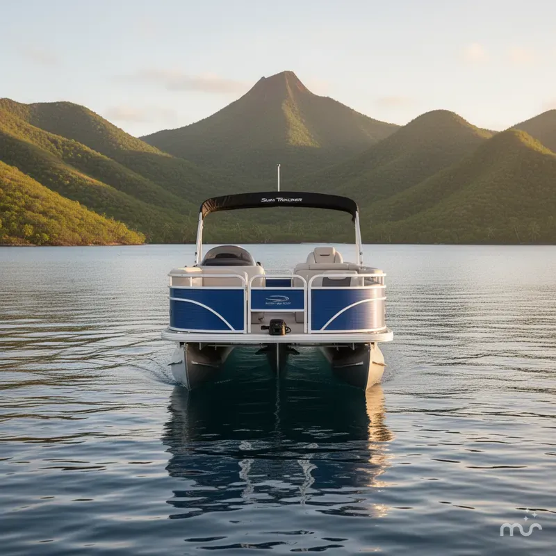 Slide: The Image of Sun Tracker Fishin' Barge 20 DLX 2026 - 1
