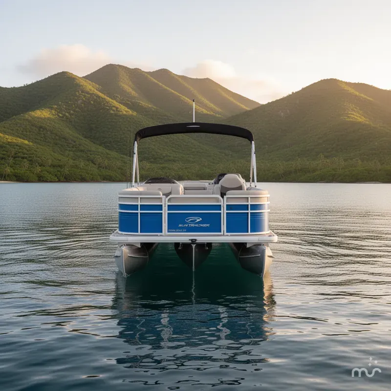 Slide: The Image of Sun Tracker Fishin' Barge 20 DLX 2026 - 3
