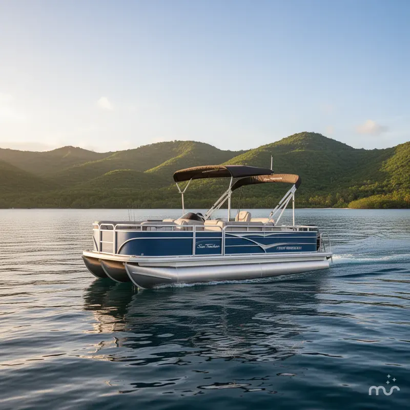 Slide: The Image of Sun Tracker Fishin' Barge 20 DLX 2026 - 4