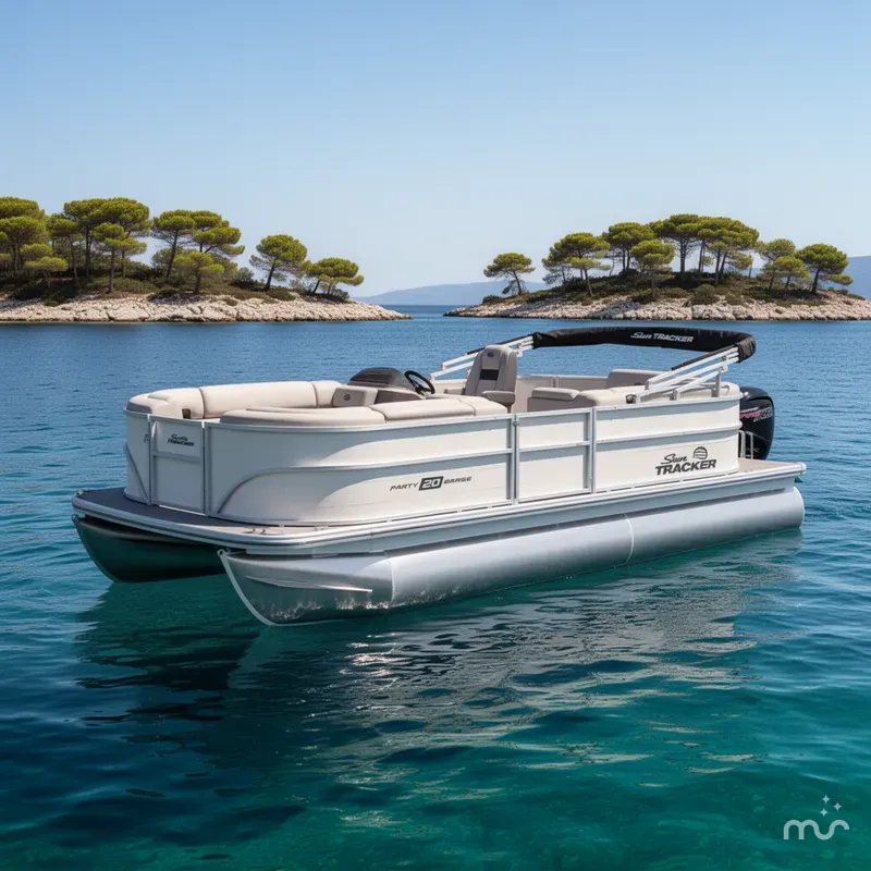 The Image of Sun Tracker Party Barge 20 DLX 2026 - 0