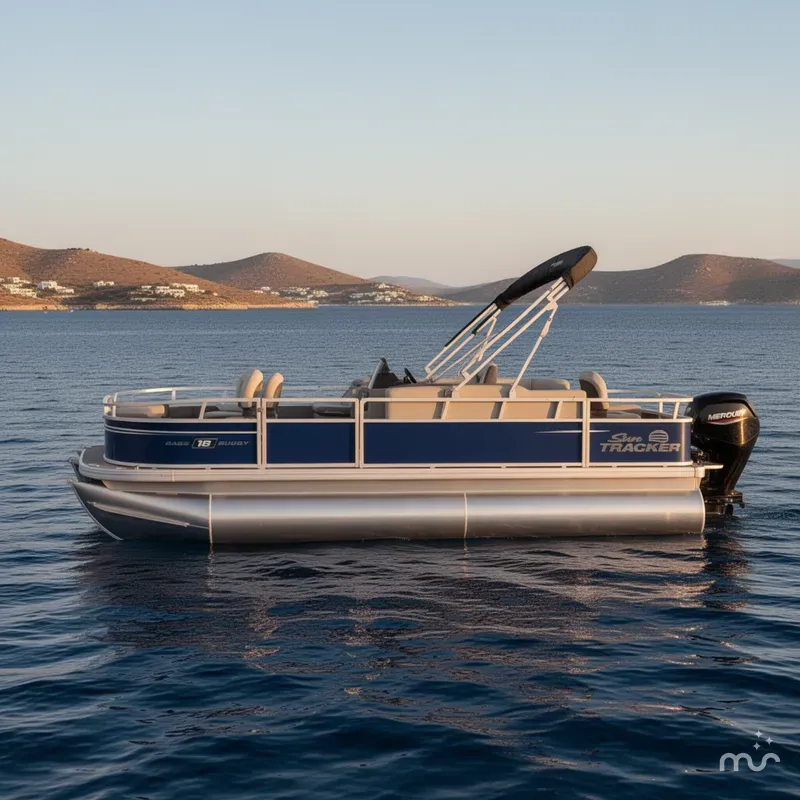 Slide: The Image of Sun Tracker Bass Buggy 18 DLX 2026 - 2