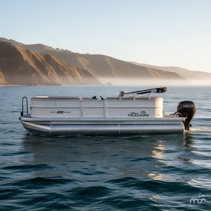 Slide: The Image of Sun Tracker Party Barge 20 DLX 2026 - 2